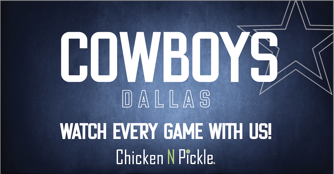 Watch Every Game with us at Chicken N Pickle