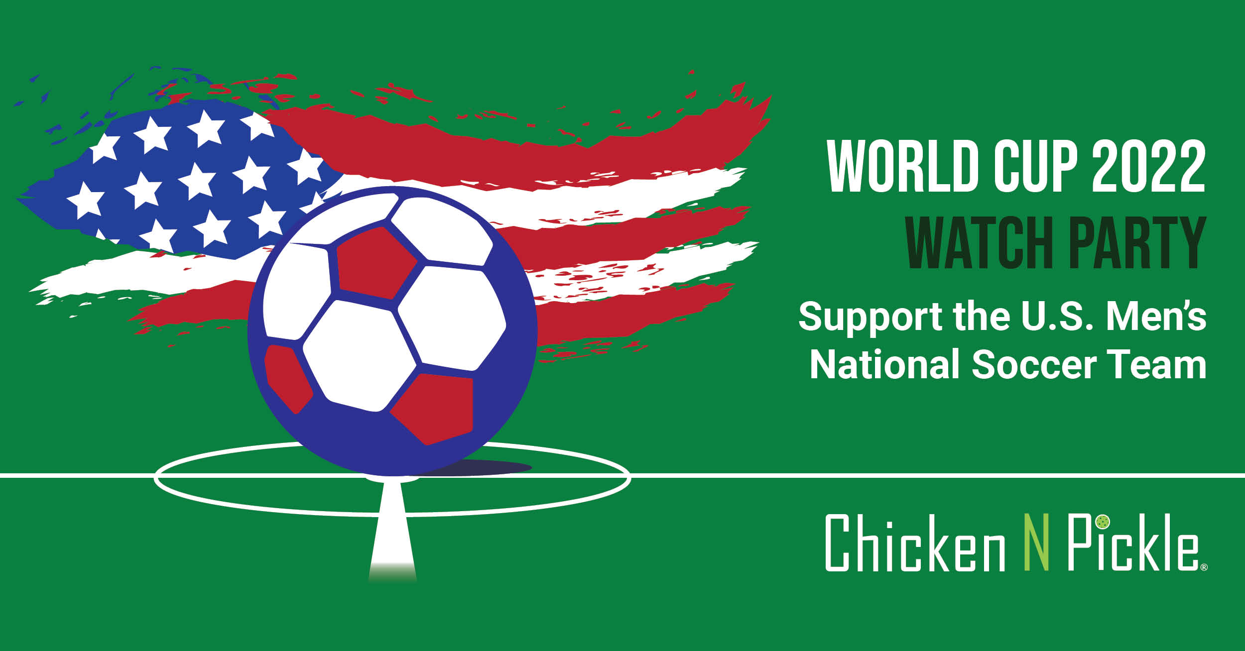 World Cup watch party graphic