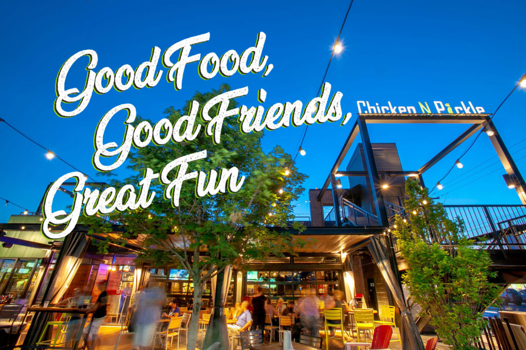 Pickle Ball Courts, Restaurant, Event Space Chicken N Pickle