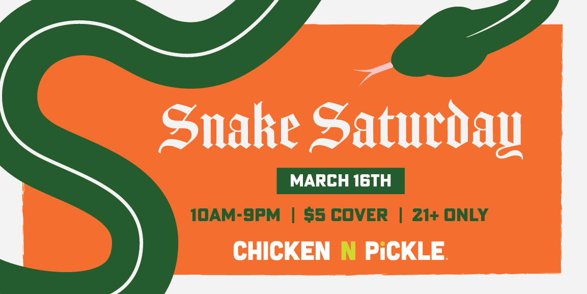 Snake Saturday at CNP North Kansas City Chicken N Pickle