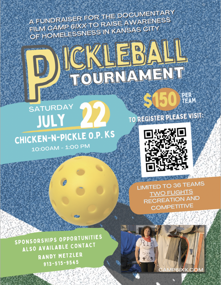Pickleball Tournament/Fundraiser for Camp6ixx at CNP Overland Park