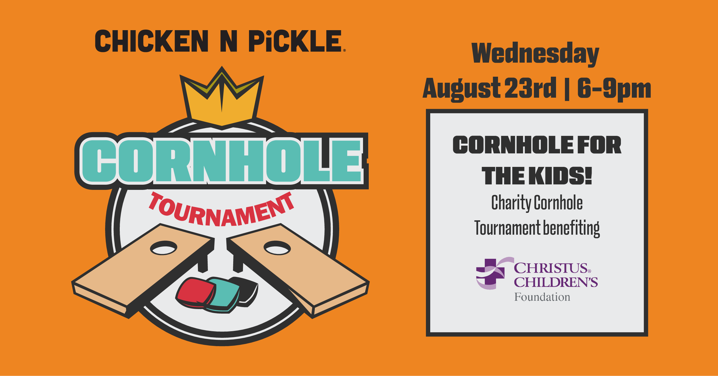 cornhole charity tournament