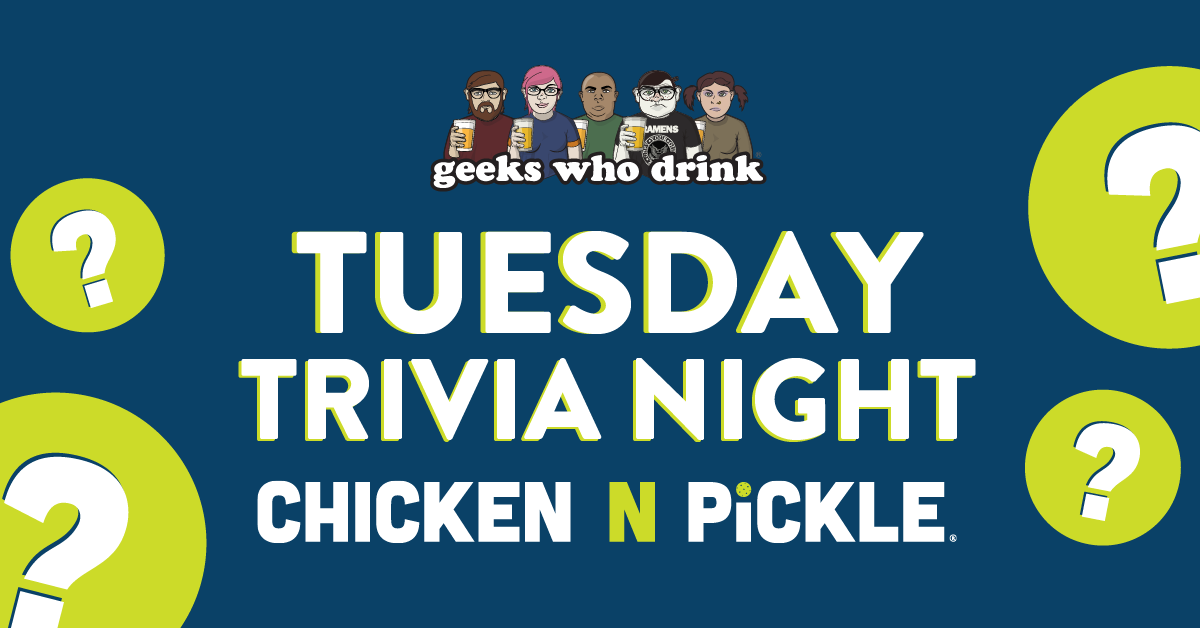 Tuesday Trivia with Geeks Who Drink