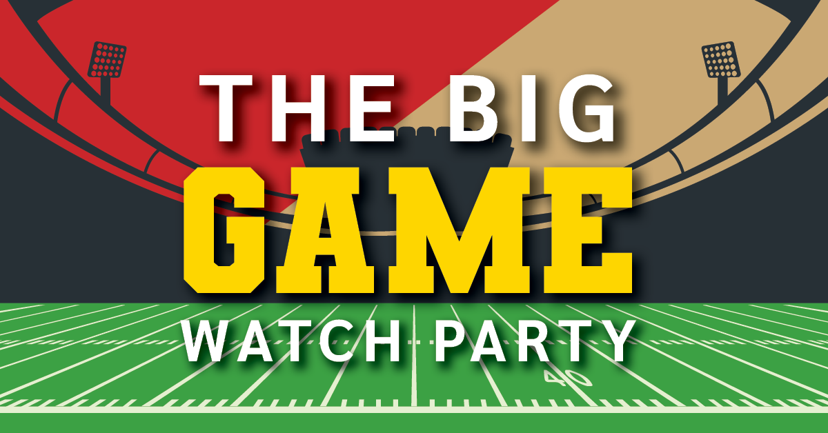 Big game watch party