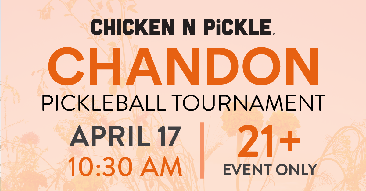 Chandon Pickleball Tournament