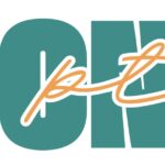 A stylized teal bird with glasses and an orange beak appears next to large teal letters spelling FRONTIER, with pto written in orange script across the middle, highlighting a Giveback Benefiting Vets for Youth.