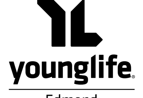 Black YL logo above the words younglife in bold and Edmond below a thin horizontal line, all on a light background.