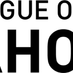 Junior League of Oklahoma City logo with a stylized white J and circle figure on a red square, next to the text Junior League of Oklahoma City in bold black letters.