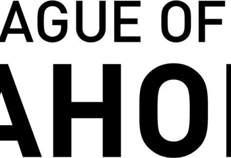 Junior League of Oklahoma City logo with a stylized white J and circle figure on a red square, next to the text Junior League of Oklahoma City in bold black letters.