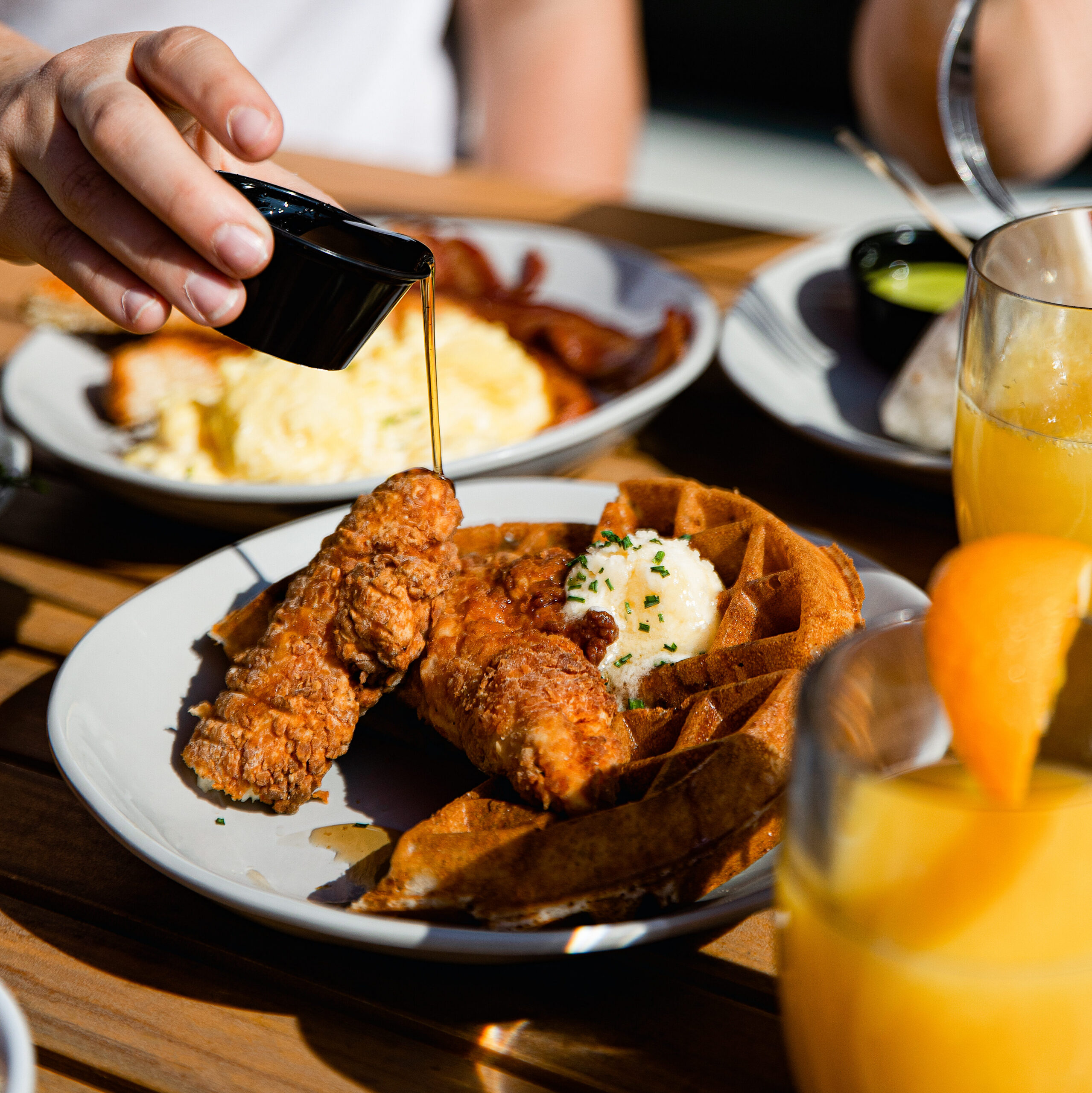 Chicken and Waffles